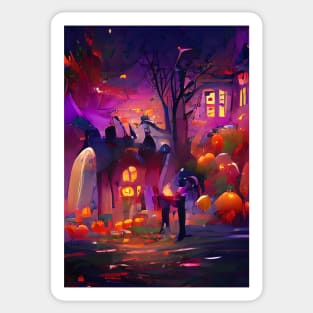 SURREAL HALLOWEEN Sticker